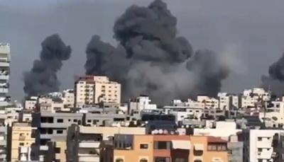Сектор Газа - Израиль наносит удары по ХАМАС - фото и видео