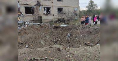 Российские террористы ударили ракетой по селу под Харьковом: двое пострадавших