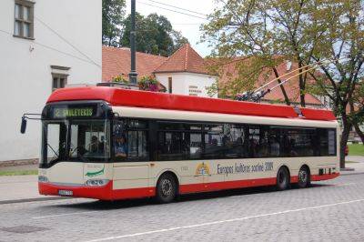 В столице Литвы - новые троллейбусные маршруты