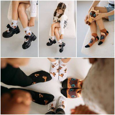 «Союзмультфильм»: представлена новая коллекция носков для всей семьи - produkt.by - Белоруссия