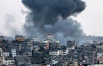 Нетаньяху показал видео мощных ударов по Газе