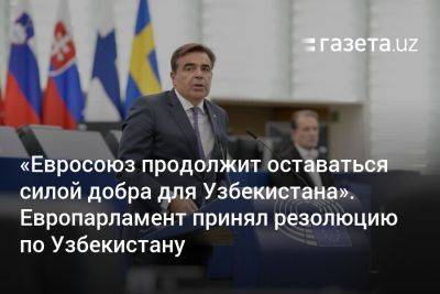«ЕС продолжит оставаться силой добра для Узбекистана». Европарламент принял резолюцию по Узбекистану