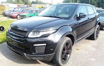 В Беларуси на продажу выставили Land Rover, который угнали в Италии