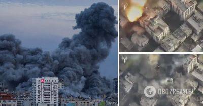 Война в Израиле – Израиль заявил об авиаударах по городу Газа – Израиль Палестина конфликт – нападение ХАМАС на Израиль