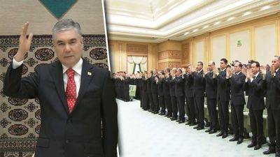 Вице-премьеры отчитались перед Гурбангулы Бердымухамедовым на заседании Халк Маслахаты