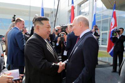 КНДР передала России более 1 миллиона артснарядов - встреча Путина и Ким Чен Ына