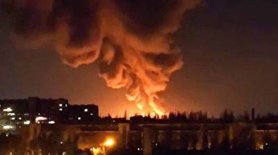 Масштабный пожар на железной дороге в Донецке: появился снимок со спутника