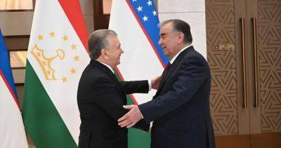 Эмомали Рахмон и Шавкат Мирзиёев встретились в Ташкенте