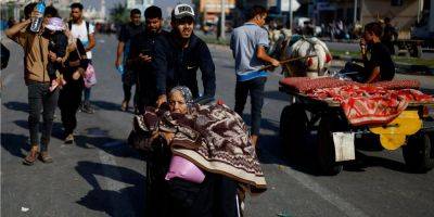 Рекордное количество людей покинули север сектора Газы за день — WSJ