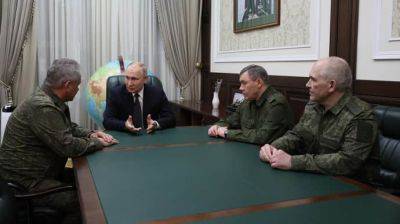 Путин посетил штаб Южного военного округа в Ростове