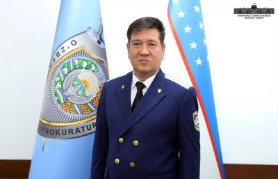 Назначен новый прокурор Яккасарайского района Ташкента