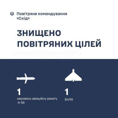Над Харьковщиной сбили «шахед» — Воздушные силы ВСУ