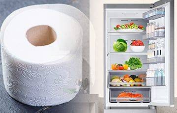 Гениальное изобретение: для чего люди кладут туалетную бумагу в холодильник
