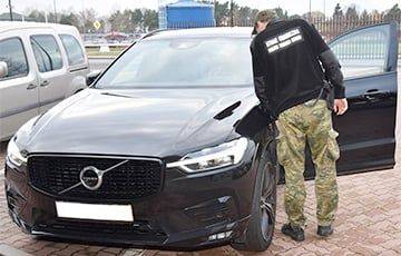 Белорус пытался выехать из Польши на Volvo премиум-класса