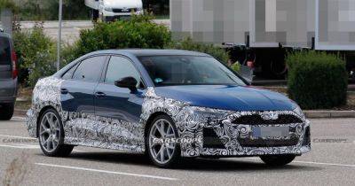 Новый седан Audi RS3 2025 рассекретили задолго до премьеры (фото)