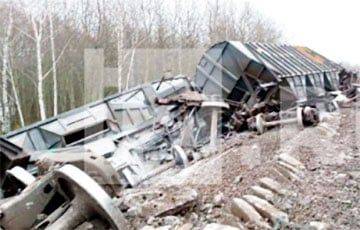 Диверсия в Рязанской области РФ: 19 грузовых вагонов сошли с рельсов