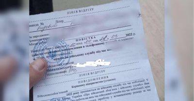 Мобилизация в Украине: в каком случае представители ТЦК могут вручить повестку водителю на дороге