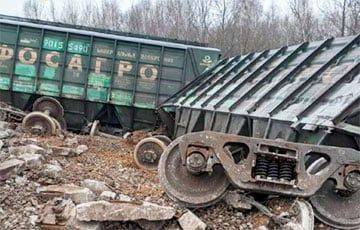 Момент подрыва железной дороги в Рязани показали на видео