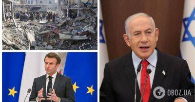 Заявление Макрона о Палестине – Нетаньяху ответил президенту Франции на обвинения в геноциде жителей Газы – подробности