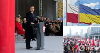 Польша Украина - Дуда в День Независимости Польши призвал поляков поддерживать Украину и быть готовыми даже воевать с Россией