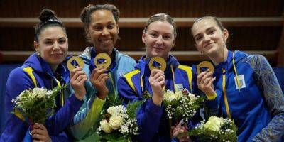 Впервые за семь лет. Украина выиграла командное золото на этапе Кубка мира по фехтованию на шпагах — видео