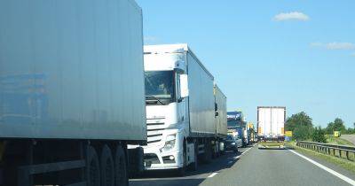 Забастовка перевозчиков в Польше – очереди украинских грузовиков показали на видео