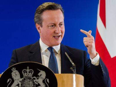 Дэвид Кэмерон возглавил МИД Британии – экс-глава правительства вспомнил о войне в Украине