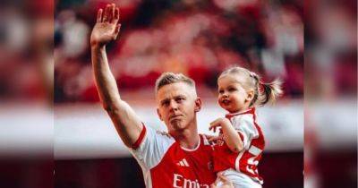 Зинченко отпраздновал супергол за «Арсенал» с подросшей дочерью: милые фото