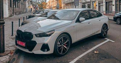 В Украине заметили новый седан BMW 5 Series 2024 (фото)