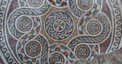 Более 600 м². Археологи обнаружили самую большую древнюю мозаику на вилле в Каппадокии (фото) - focus.ua - Украина - Турция - Находка