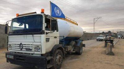 В Газу доставлено около 25.000 литров топлива с разрешения Израиля
