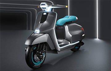 Итальянцы показали необычный электрический скутер в ретро-стиле