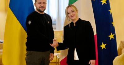 Украина и Италия начнут работу над двусторонними гарантиями безопасности, — Зеленский