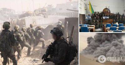 Война в Израиле – ЦАХАЛ снес здание парламента ХАМАС в городе Газа – наземная операция Израиля в секторе Газа – видео