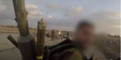CNN показал первые минуты вторжения ХАМАС в Израиль и тоннели под Газой. Видео с нагрудной камеры боевика