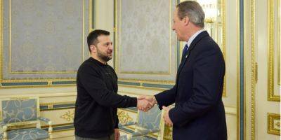 Дэвид Кэмерон впервые прибыл в Украину в качестве глава МИД Британии. Встретился с Зеленским