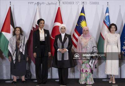 Эмина Эрдоган - Супруга президента Турции призвала первых леди «быть голосом Газы» - hronikatm.com - Израиль - Турция - Палестина - Туркмения - Стамбул