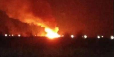 Пожар в воинской части в Волгоградской области РФ возник из-за атаки БПЛА — росСМИ