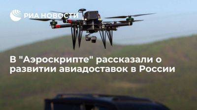 "Аэроскрипт": две трети авиадоставок в России к 2035 году будут делать дроны