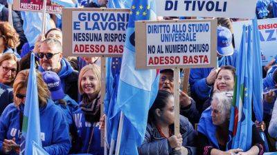 Крупнейшие профсоюзы Италии выступают против проекта госбюджета