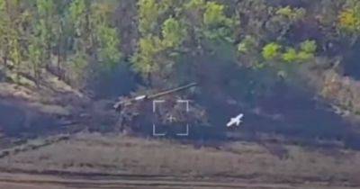 Спецназ СБУ использовал дрон-камикадзе неизвестного типа (ВИДЕО)