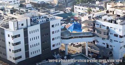 Армия Израиля показала, как ХАМАС использовал больницу в Газе (ВИДЕО)