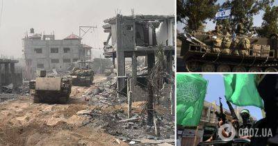 Война в Израиле – ЦАХАЛ прорвал передовую линию обороны ХАМАС – операция Израиля в секторе Газа – фото