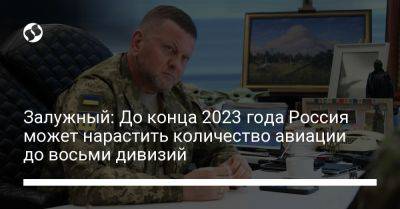 Залужный: До конца 2023 года Россия может нарастить количество авиации до восьми дивизий
