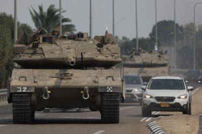 Война в Израиле - карты наземной операции в Секторе Газа
