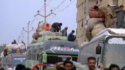 Афганские беженцы покидают Пакистан из-за угрозы принудительного выселения - ru.euronews.com - Афганистан - Пакистан - Исламабад