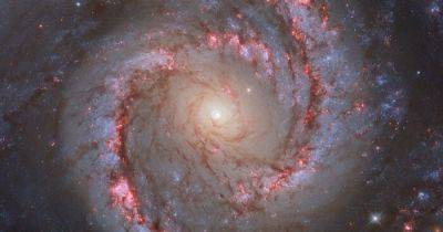 "Руки" длиной 100 тысяч световых лет. Телескоп Хаббл сделал снимок танцующей галактики (фото)
