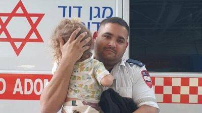 2-летний малыш разгуливал один по центру Тель-Авива