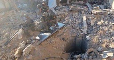 Даниэль Хагари - Армия Израиля обнаружила 55-метровый туннель под больницей в секторе Газа (видео) - focus.ua - Украина - Израиль