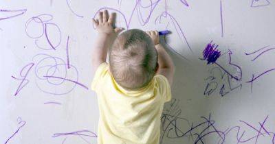 Мать позволяла маленькому сыну рисовать на стенах и теперь рассказала, кем он стал (фото)